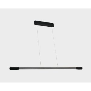 Подвесной светодиодный светильник Italline IT013-6020 black/silver 3000K