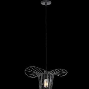 Люстра подвесная Alfa Light F3524-15 Black E27*1