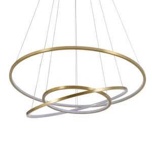 Подвесной светодиодный светильник Newport Loren 15303/S brass М0070233