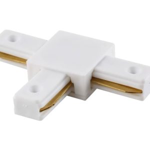Соединитель T-образный однофазный Crystal Lux CLT 0.211 03 WH