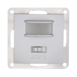 Датчик LK Studio движения скрытой установки для помещений (серебристый металлик) LK60,
LK80 867703-1