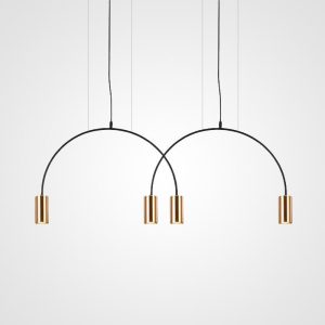 Подвесной Светильник Arc 4 Gold By Imperiumloft