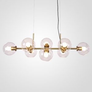 Люстра Staggered Glass Chandelier 8 By Imperiumloft