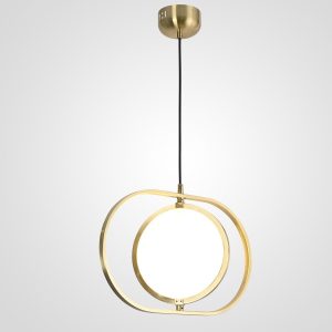 Подвесной Светильник Arvet Горизонтальный Золото By Imperiumloft