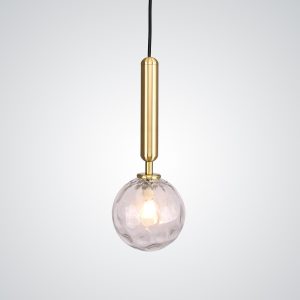 Подвесной Светильник Raffin Gold/Transparent By Imperiumloft