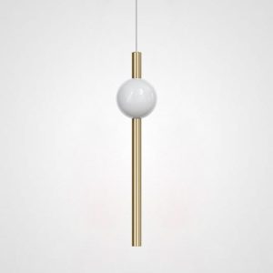 Подвесной Светильник Broom Orion Globe Light Gold D L600 By Imperiumloft