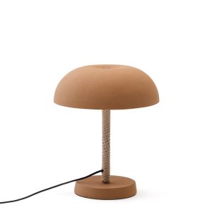 Настольная лампа Arinda из терракоты