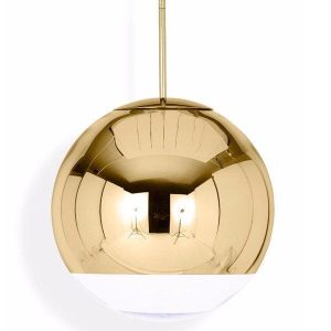 Подвесной Светильник Mirror Ball Gold D40 By Imperiumloft