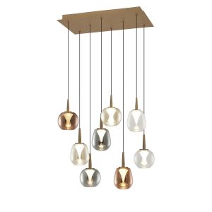 Люстра подвесная ANDROMEDA 8934+8PL