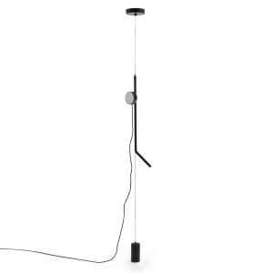 Система освещения Orey из черного металла с многопозиционным точечным светильником