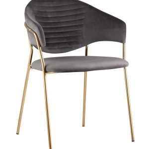 Стул Эвита темно-серый