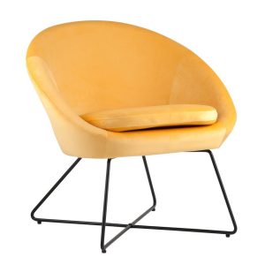 Кресло Колумбия оранжевое