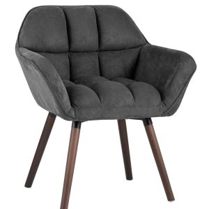 Кресло Брайан темно-серое