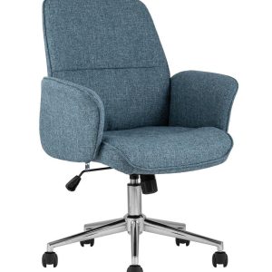 Стул офисный Simona голубой