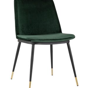 Стул Мелисса велюр зеленый