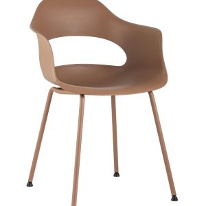 Стул Lady пластик коричневый