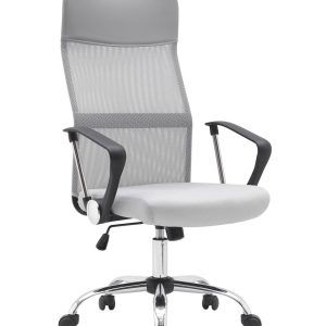 Кресло офисное TopChairs Benefit NEW серое