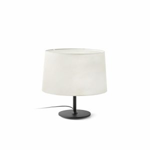 Настольная лампа WINDSOR черный/Line