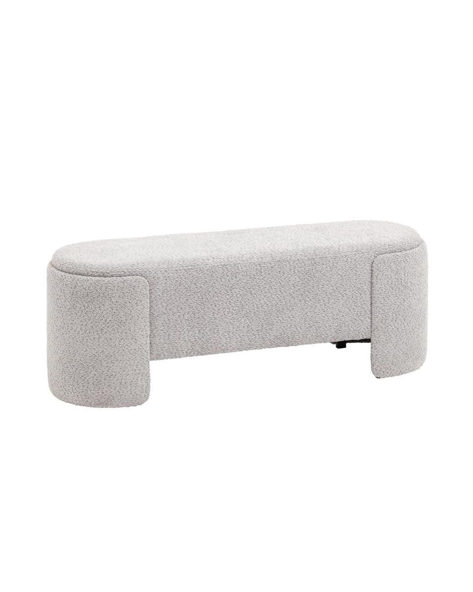 banketka-taks-bukle-svetlo-seriy_White