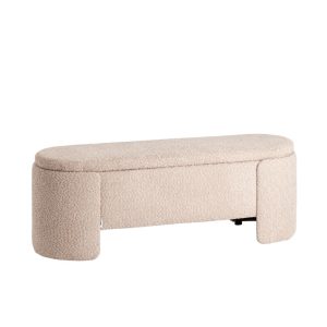 Банкетка Taks с местом для хранения букле капучино