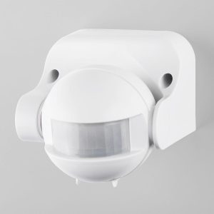 Инфракрасный датчик движения 12м 1200W 180° IP44 SNS-M-08