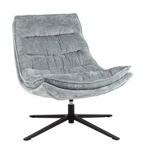 Кресло лаунж Lazy серый