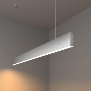 Линейный светодиодный подвесной односторонний светильник 103см 20Вт 3000К
серебряный LSG-01-1-8*103-16-3000-MS