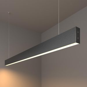 Линейный светодиодный подвесной односторонний светильник 128см 25Вт 3000К
черный LSG-01-1-8*128-21-3000-MSh