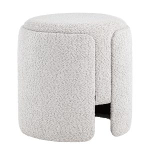 Пуф Taks букле светло-серый