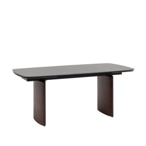 Стол обеденный Астарта раскладной 180-260х90 см керамика темная