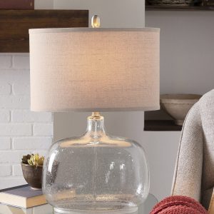 Прозрачная настольная лампа "Зельда"