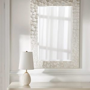 Зеркало в раме из перламутра "Брандо"