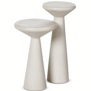 Комплект белых приставных столиков "Сомерсет"