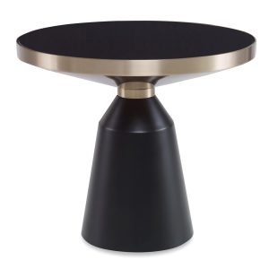 Чёрный журнальный стол "Ровена"