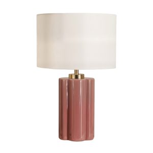 Коралловая настольная лампа "Туоми"