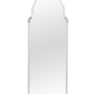 Серебряное зеркало в полный рост "Поллок"