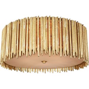 Золотой потолочный светильник "Краун"