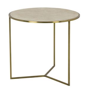 Бежевый приставной столик "Гвен"