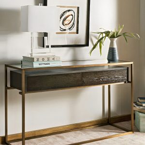 Коричневая консоль с ящиками "Хэйворд"