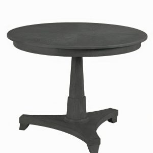 Чёрный обеденный стол из дуба "Парма"