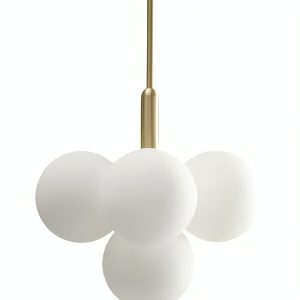 Золотой подвесной светильник "Маниса"