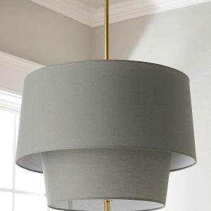 Серая люстра "Вирджил"