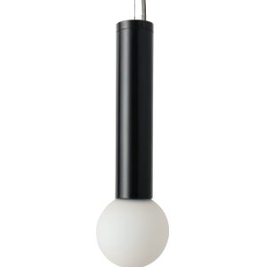 Черный подвесной светильник "Кло"