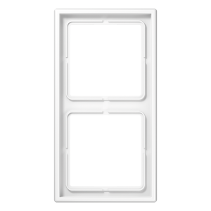 LS982WW Рамка 2-кратная - LS 990 (белый)