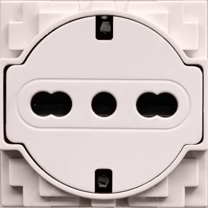 Vanguard Valero Розетка нем./итал.станд. с плоской лицевой панелью 10/16А 2 модуля