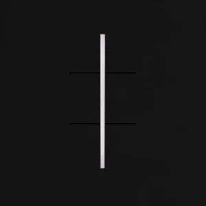 Vanguard Valero Лицевая панель для выкл. рольставень (верт. размещение) 2 модуля