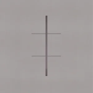 Vanguard Valero Лицевая панель для выкл. рольставень (верт. размещение) 2 модуля