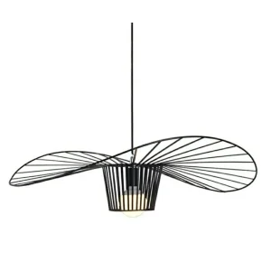 07696-80,19 Подвес Строу черный Е27 1*40W
