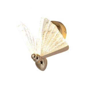 08444,33 Бра Баттерфляй золото Led 6W