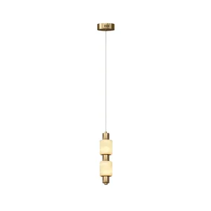 07526-1A,36 Подвес Алос латунь Led 8W